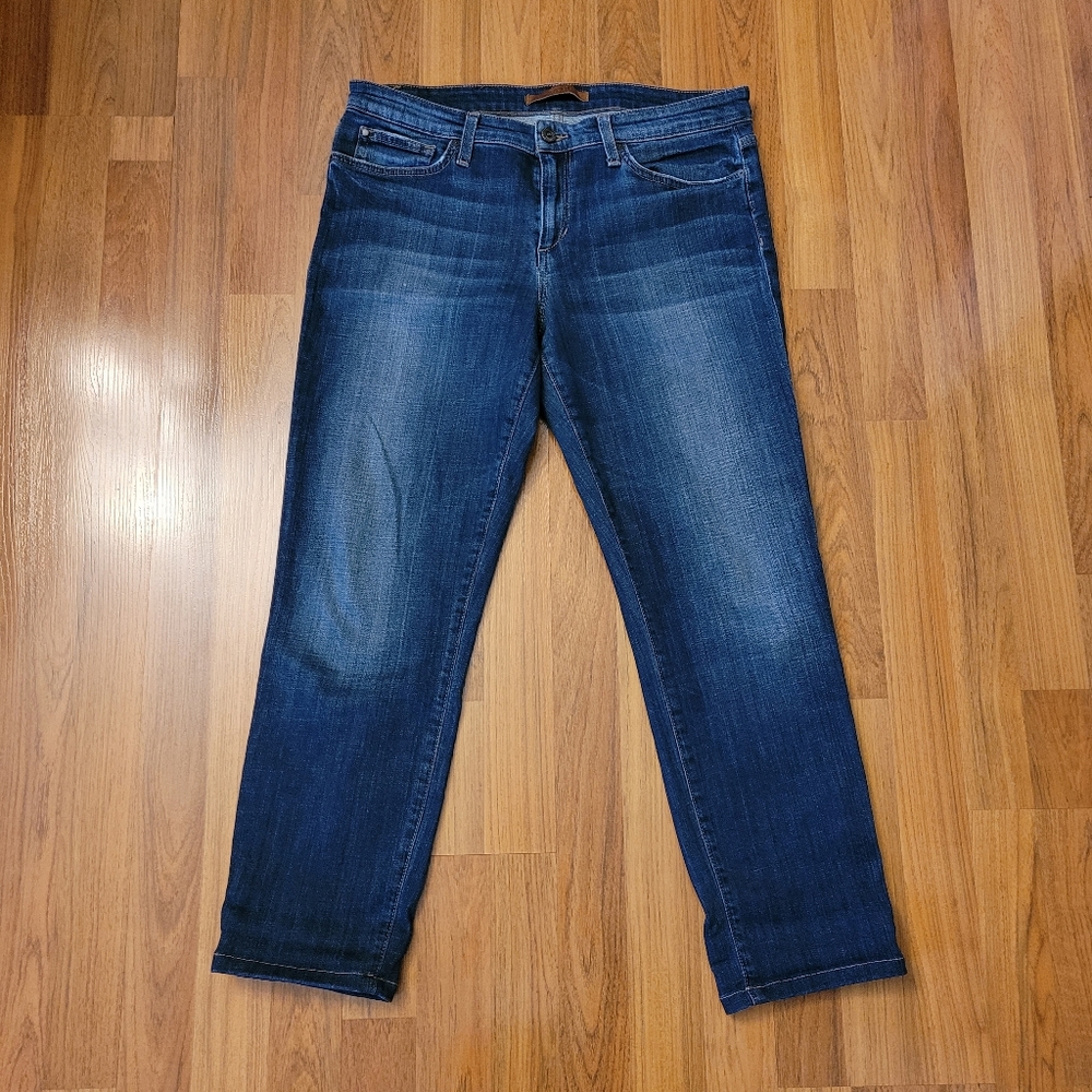 Joe's jeans crop straight slim
